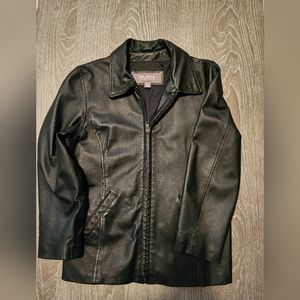 Wilsons Leather Black kids jacket